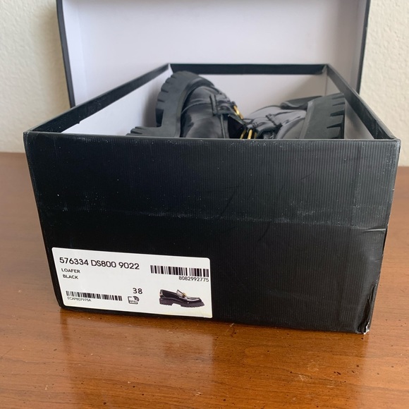 Women's leather lug sole loafer - Picture 12 of 14